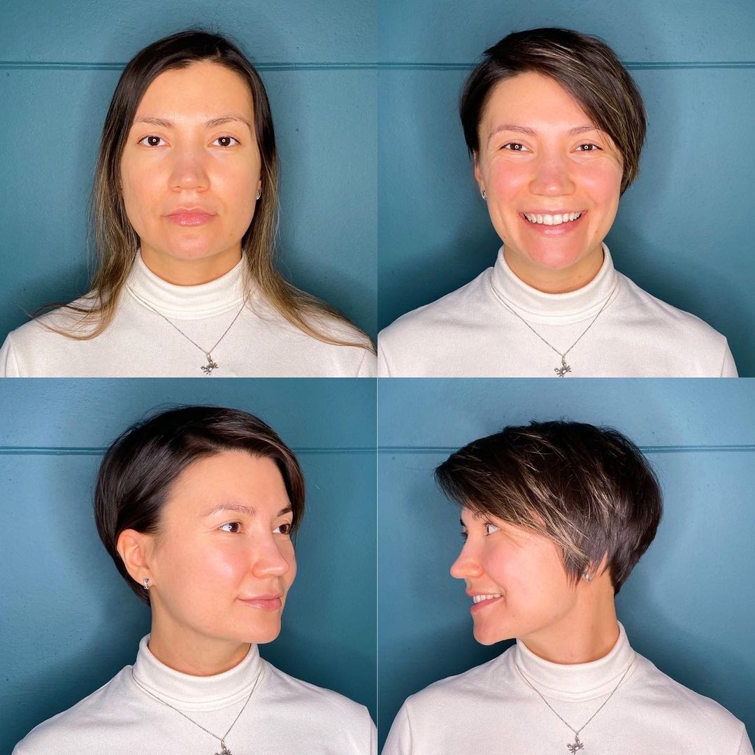 Short Boyish Cut for Fine Straight Hair